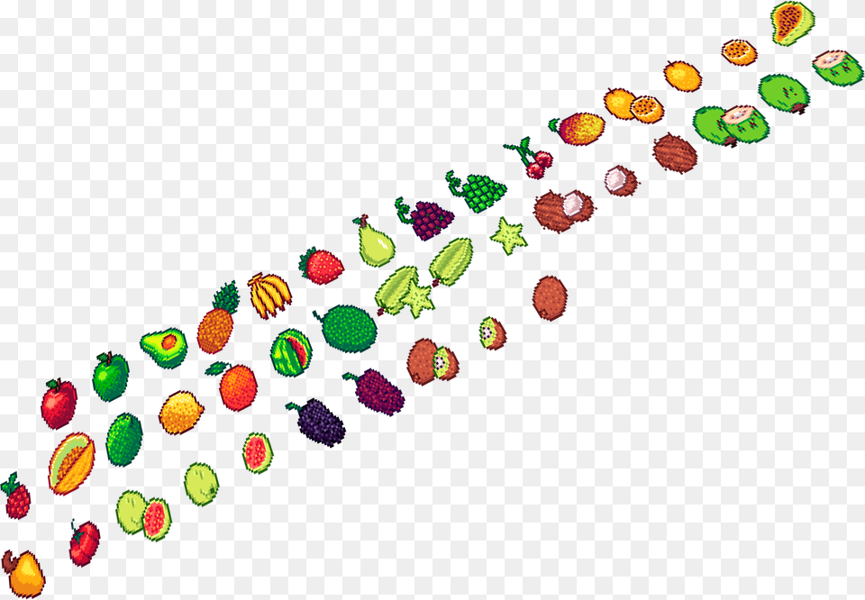 Transparent Fruit Pixel Art, Graphics, Food, Sweets Png Image