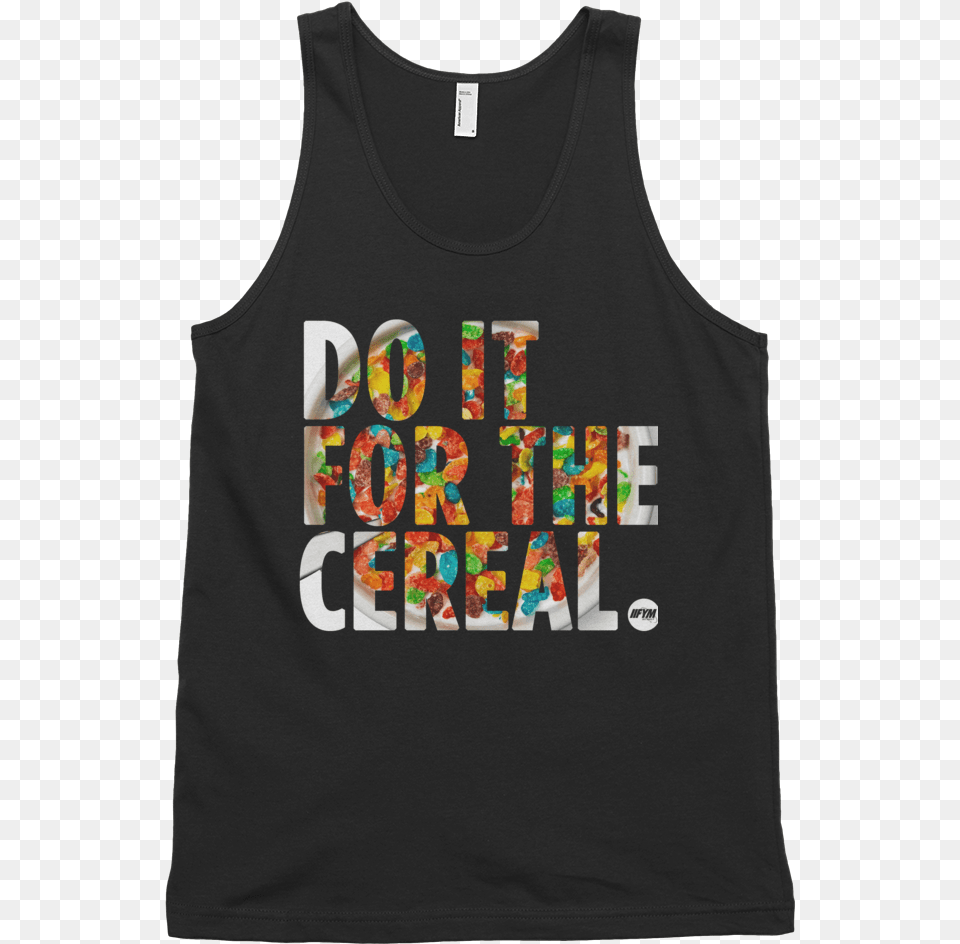 Transparent Fruity Pebbles Active Tank, Clothing, T-shirt, Tank Top, Shirt Png Image