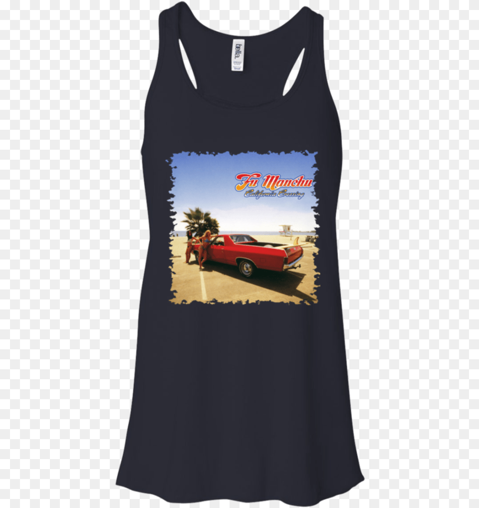 Transparent Fu Manchu Jeep Tank Top Ladies, Clothing, Tank Top, Car, Vehicle Free Png Download