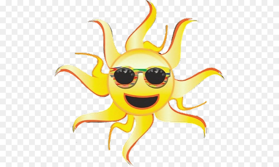 Transparent Fun In The Sun Clipart Cartoon, Accessories, Sunglasses, Face, Head Free Png Download