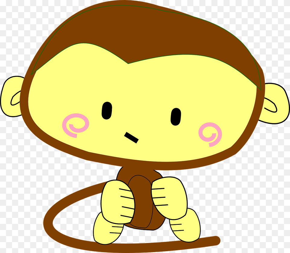 Funny Monkey Cute Monkey, Plush, Toy, Astronomy, Moon Free Transparent Png