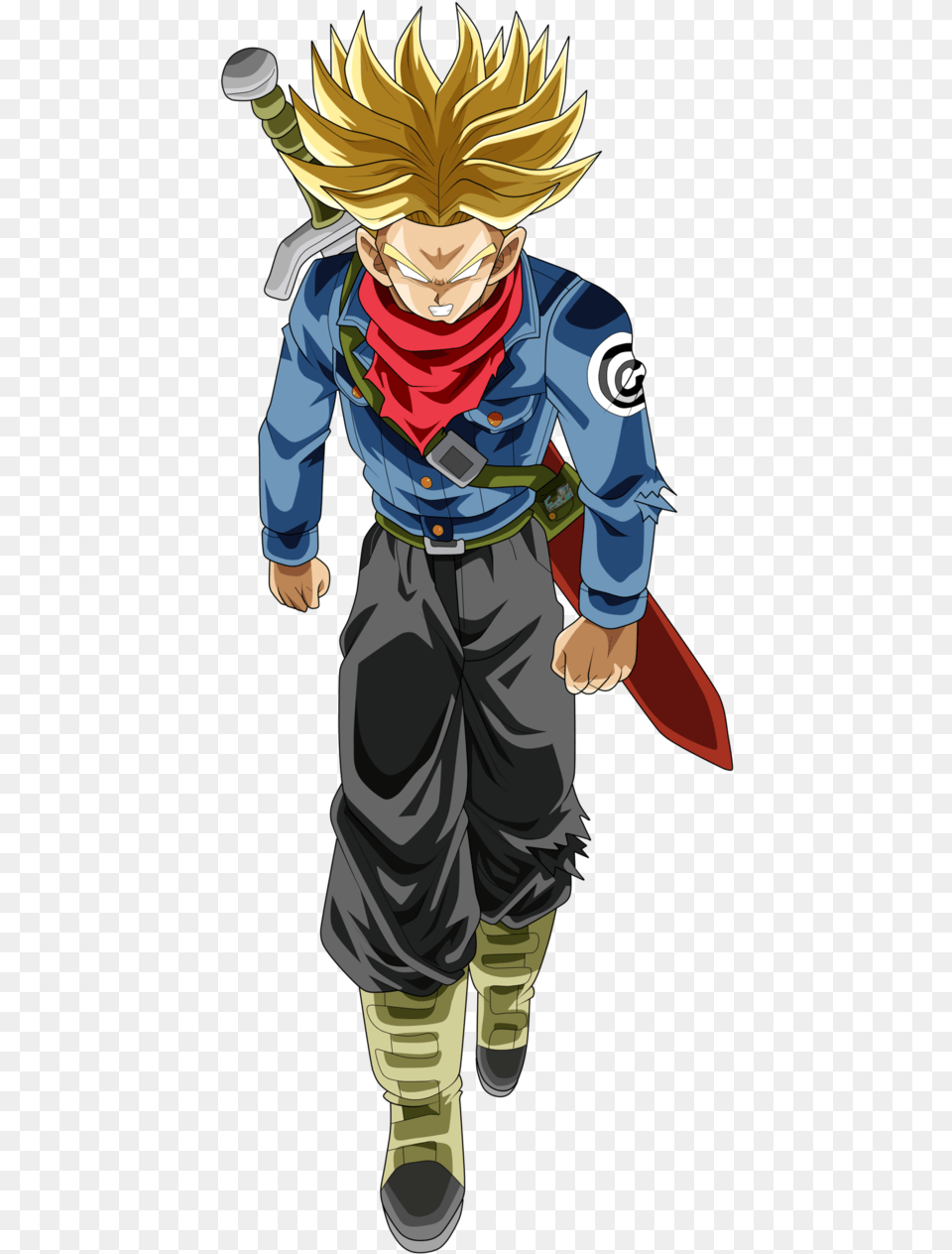 Future Trunks Future Trunks Super Saiyan Rage, Book, Comics, Publication, Person Free Transparent Png