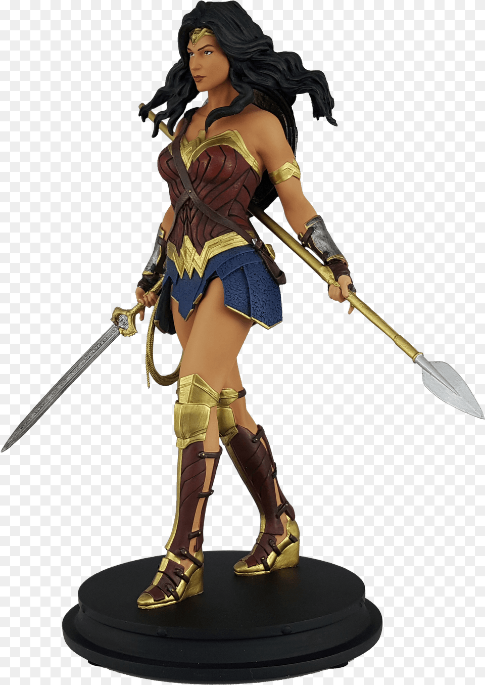Transparent Gal Gadot Wonder Woman Spear Superhero Woman, Adult, Person, Female, Weapon Png Image