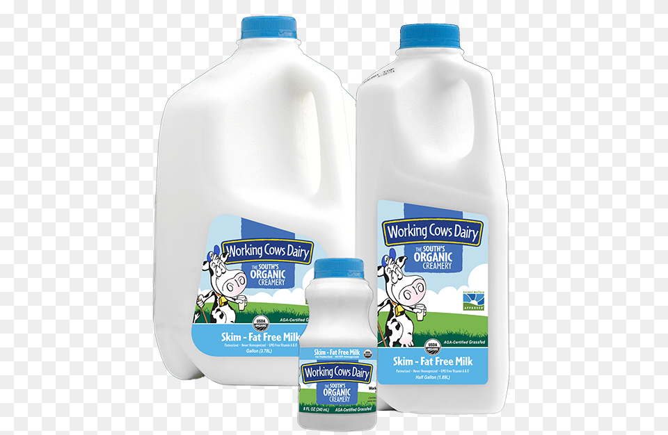 Transparent Gallon Of Milk Clipart Working Cows Dairy Milk, Beverage, Food Free Png Download