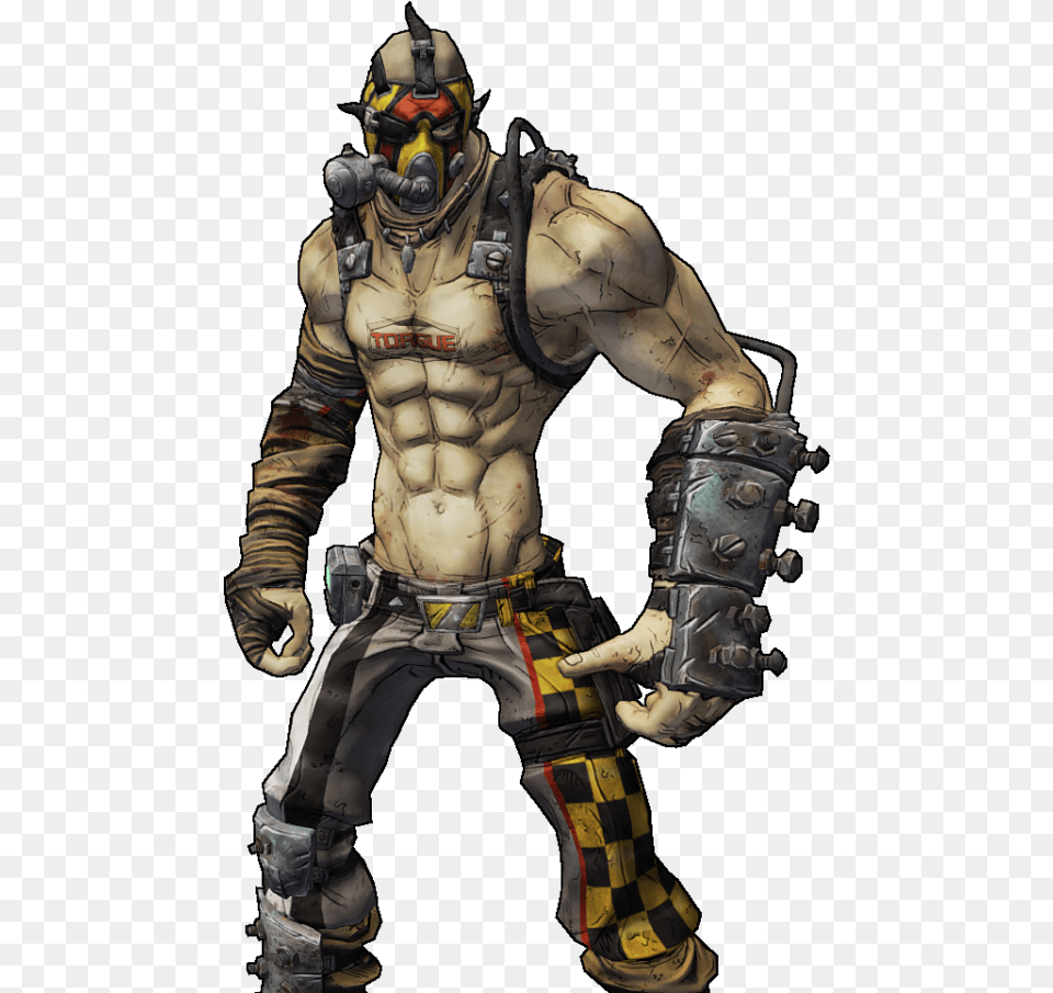 Transparent Game Characters Borderlands 2 Psycho, Adult, Male, Man, Person Png