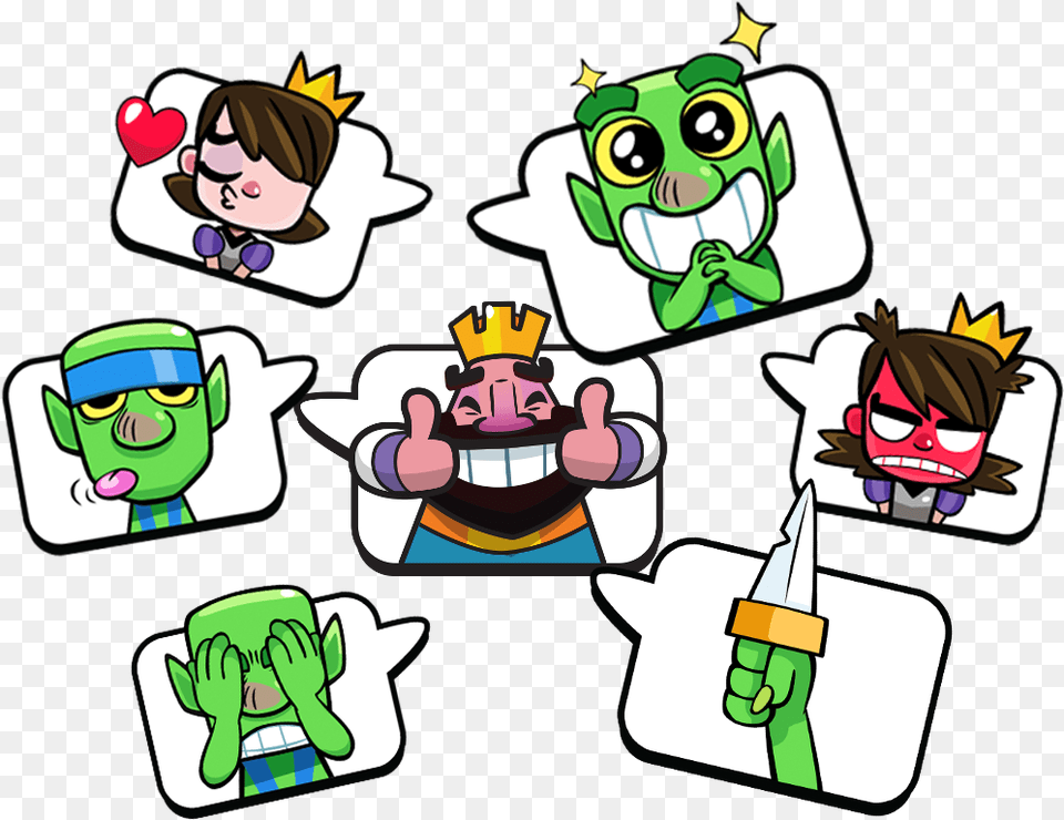 Transparent Gang Clipart Clash Royale Emotes Baby, Person, Face, Head Free Png Download