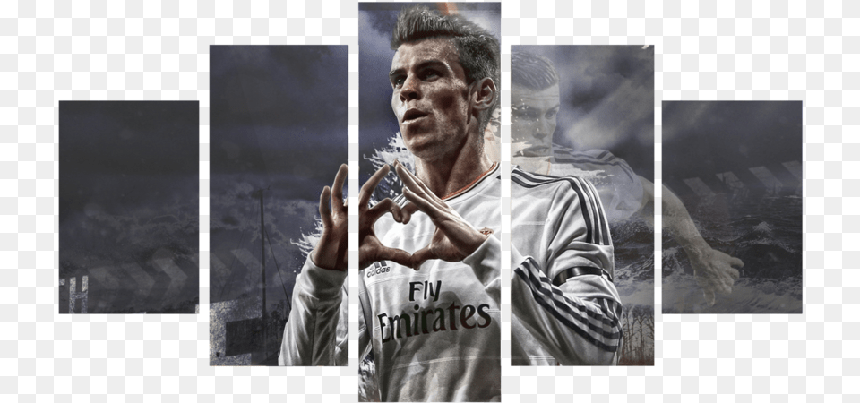 Transparent Gareth Bale Gareth Bale King, Hand, Art, Body Part, Person Free Png