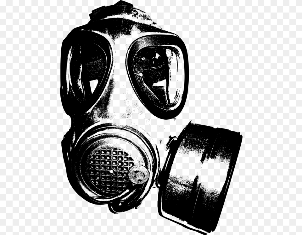 Gas Mask Gas Mask Hd, Gray Free Transparent Png