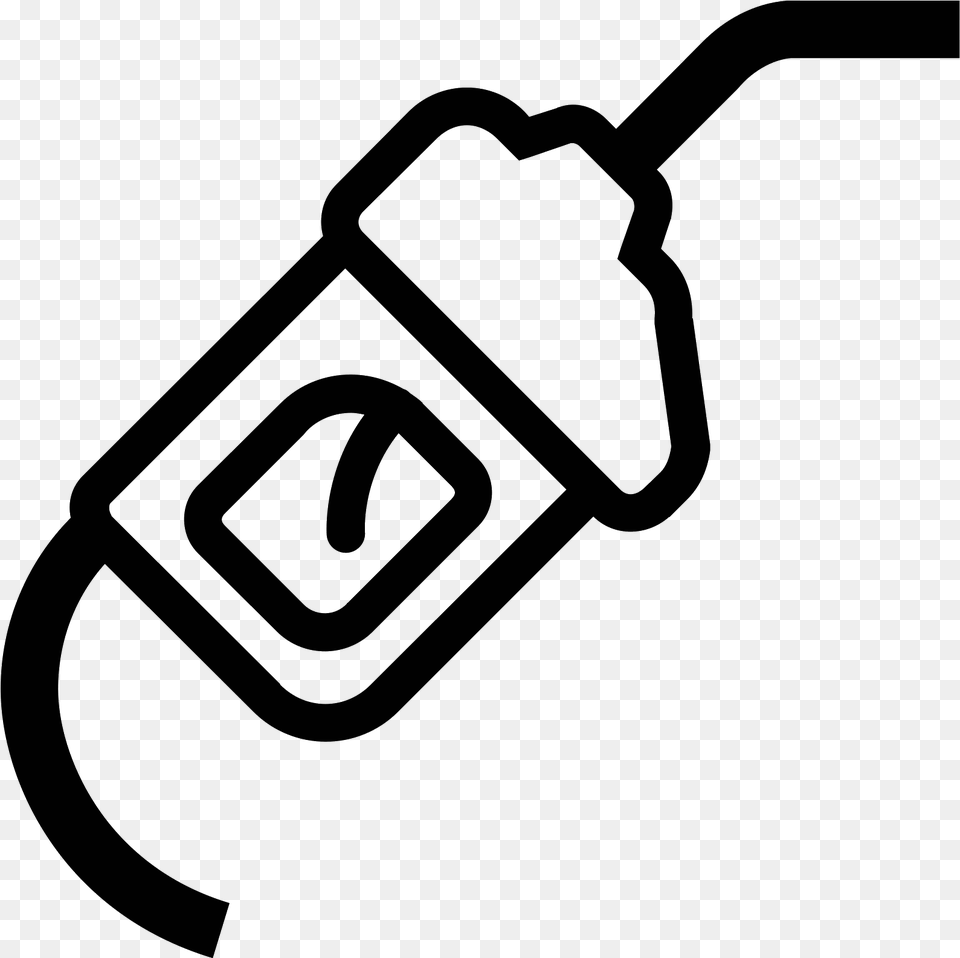 Transparent Gas Pump Clip Art Icon, Gray Png