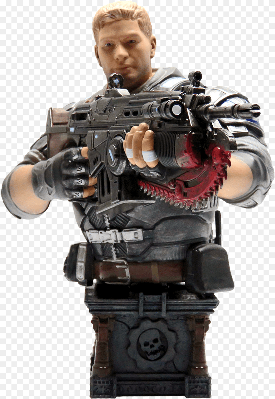 Transparent Gears Of War Marcus Figurine, Adult, Person, Man, Male Png Image