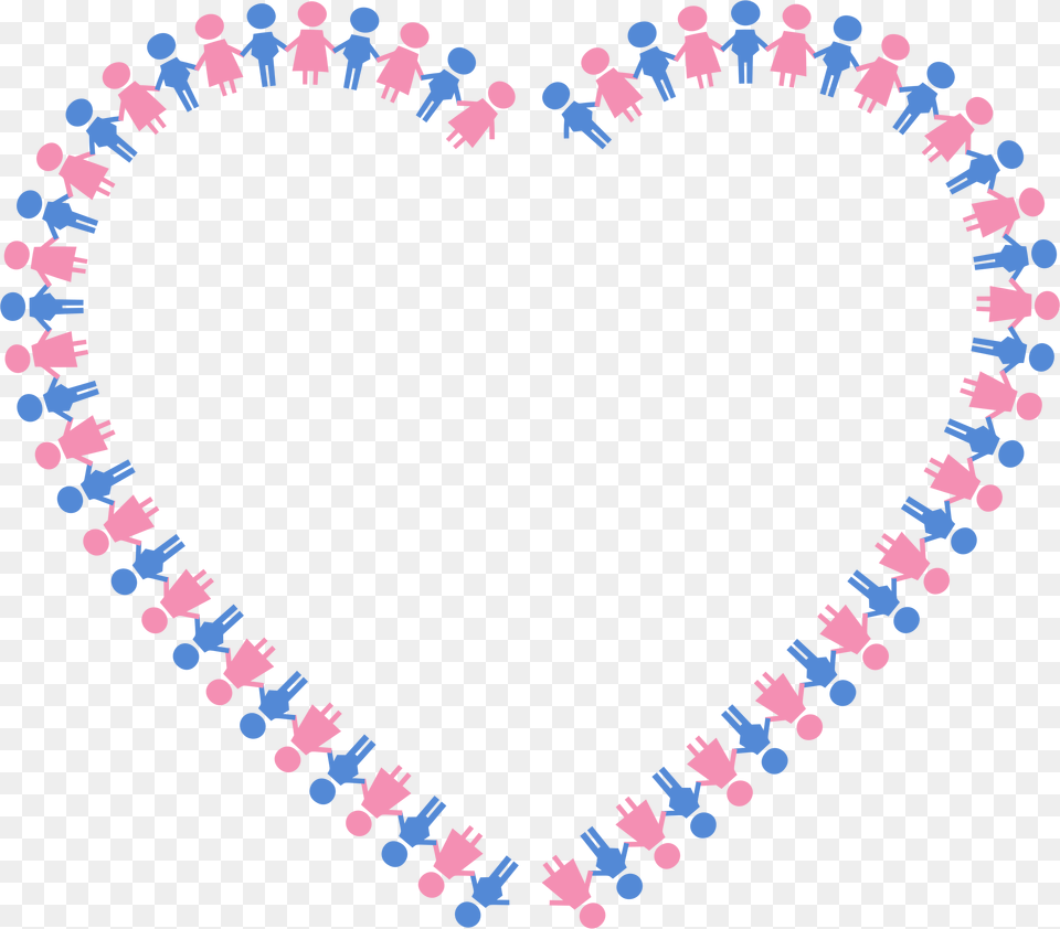 Transparent Gender Symbols Holding Hands Frame, Heart, Person Free Png