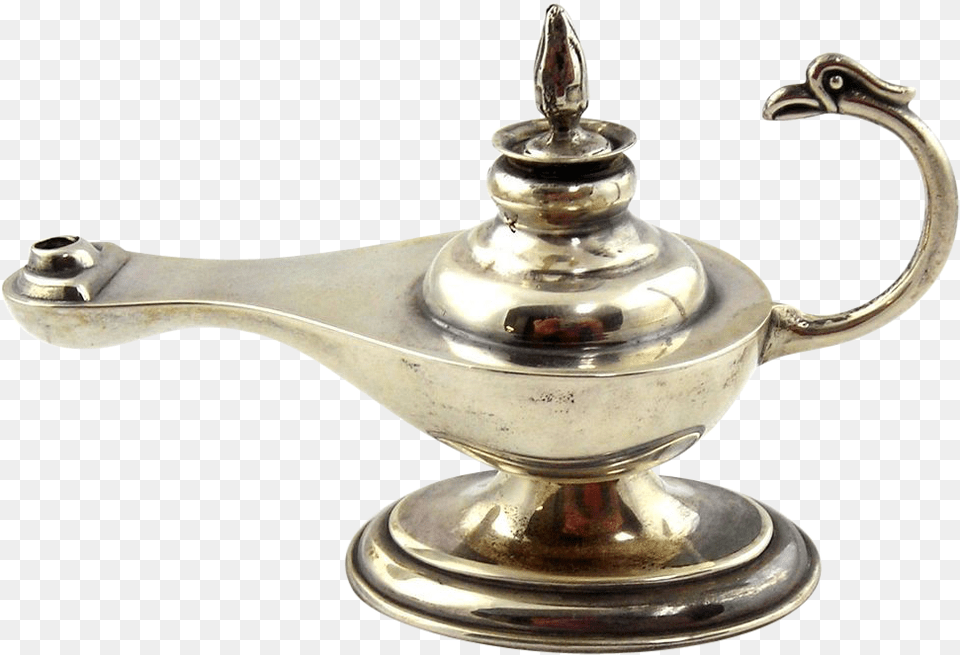 Transparent Genie Lamp Clipart Old Fashioned Oil Lamp Aladdin, Pottery, Smoke Pipe, Cookware, Pot Png Image