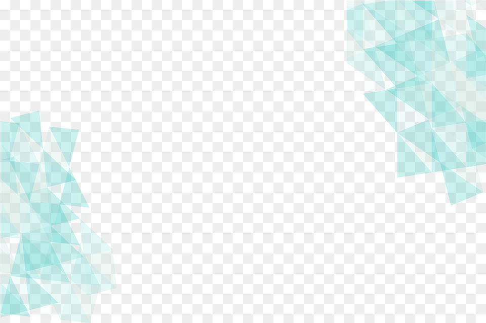 Geometric Background, Turquoise, Paper, Crystal, Art Free Transparent Png