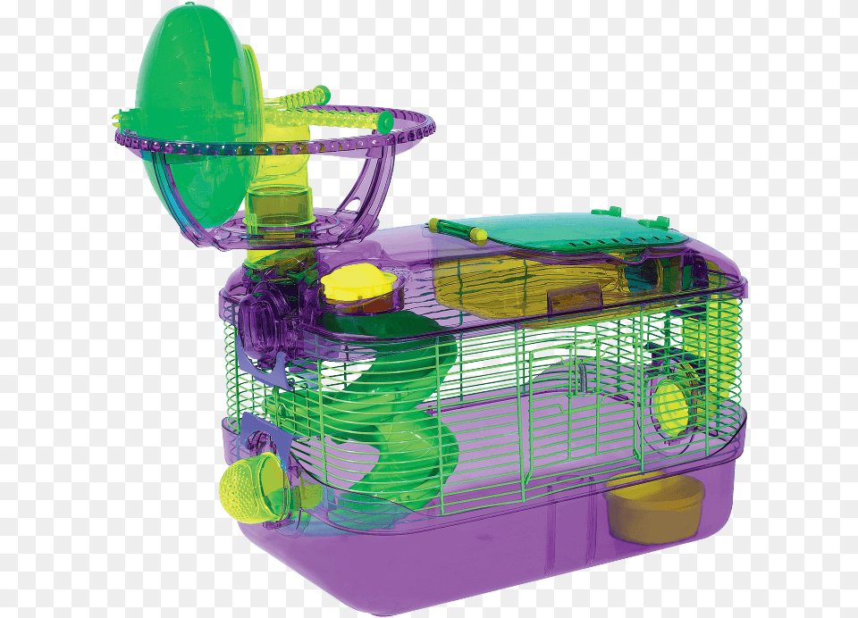 Transparent Gerbil Kaytee Crittertrail Hamster Cage, Indoors Free Png
