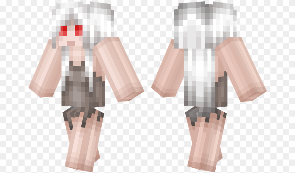 Transparent Ghast Ghast Girl Minecraft Skin, Person, Body Part, Hand Free Png