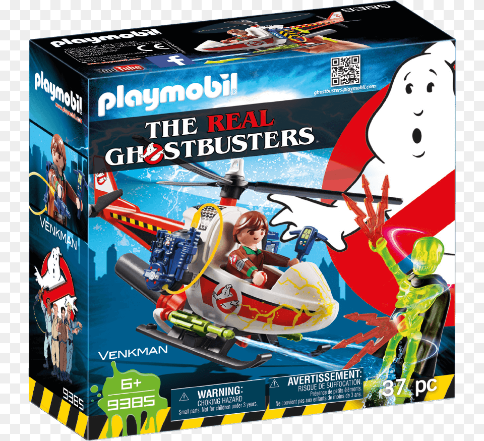 Transparent Ghostbusters Playmobil Ghostbusters The Real, Aircraft, Transportation, Helicopter, Vehicle Png Image