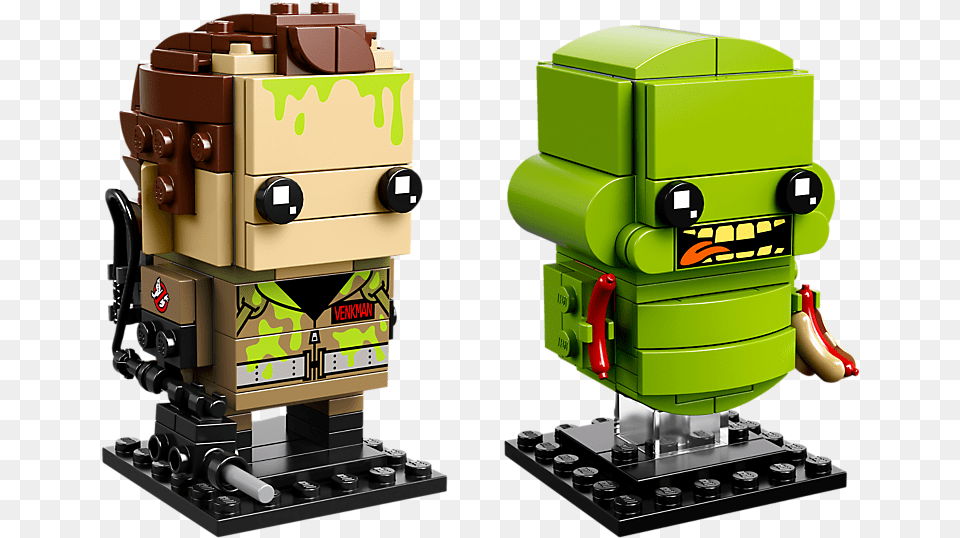 Transparent Ghostbusters Slimer Lego Brickheadz Ghostbusters, Robot Png Image