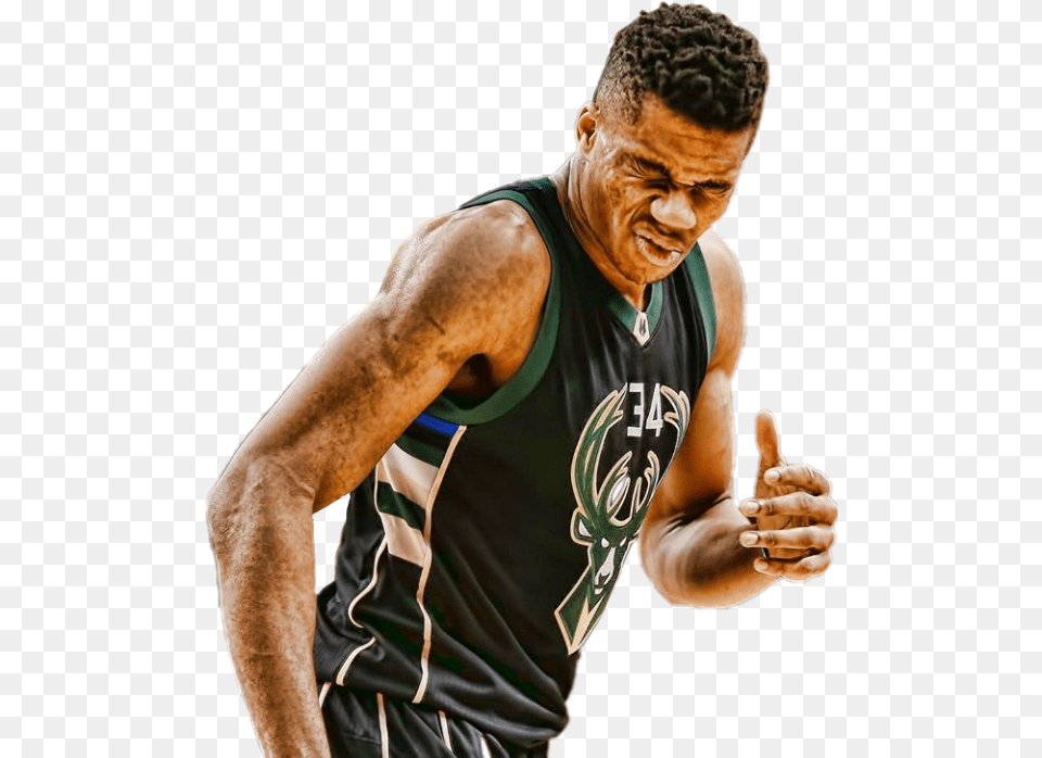 Transparent Giannis Antetokounmpo, Person, Body Part, Finger, Hand Free Png