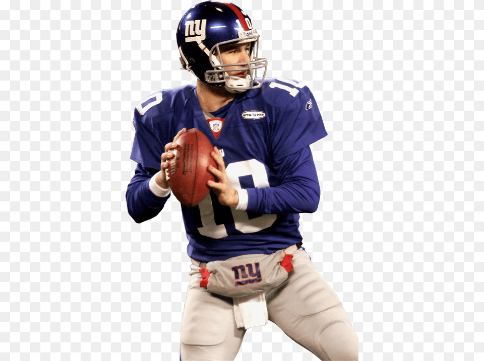 Transparent Giants Logo Football, American Football, Playing American Football, Person, Helmet Png Image