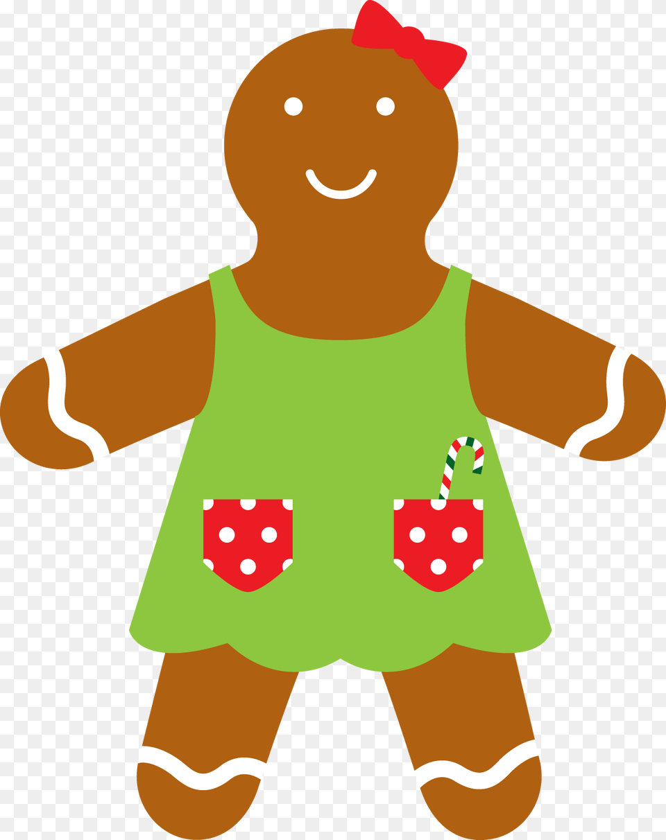 Transparent Gingerbread Girl Clipart Clipart Gingerbread Lady, Cookie, Food, Sweets, Baby Free Png Download