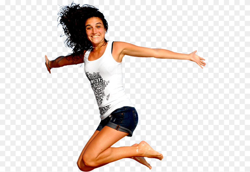 Transparent Girl Jumping, Finger, Body Part, Person, Dancing Png