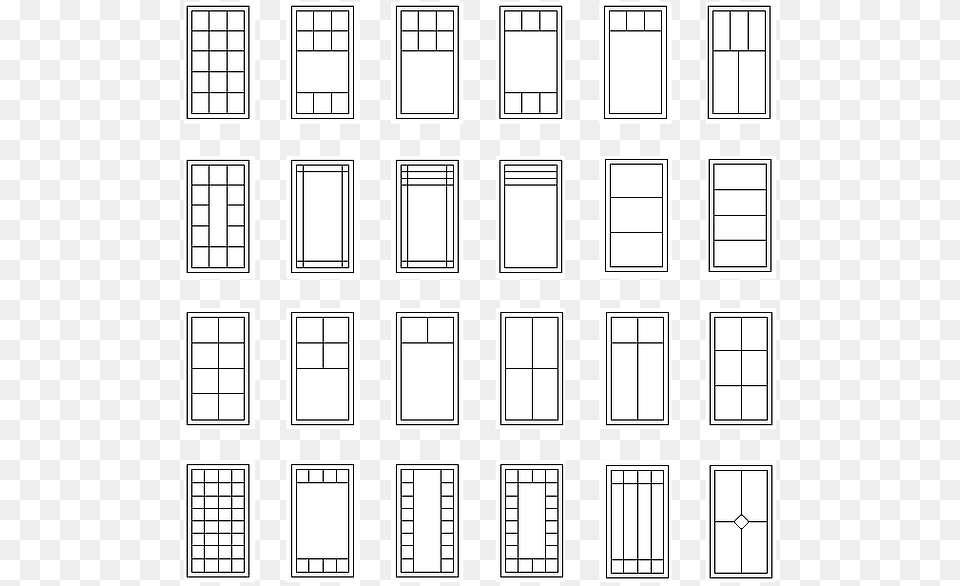 Transparent Glass Pane Monochrome, Door, Architecture, Building, Housing Png Image