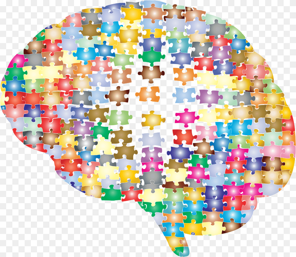 Glass Shards Brain As A Puzzle, Art, Person, Collage Free Transparent Png