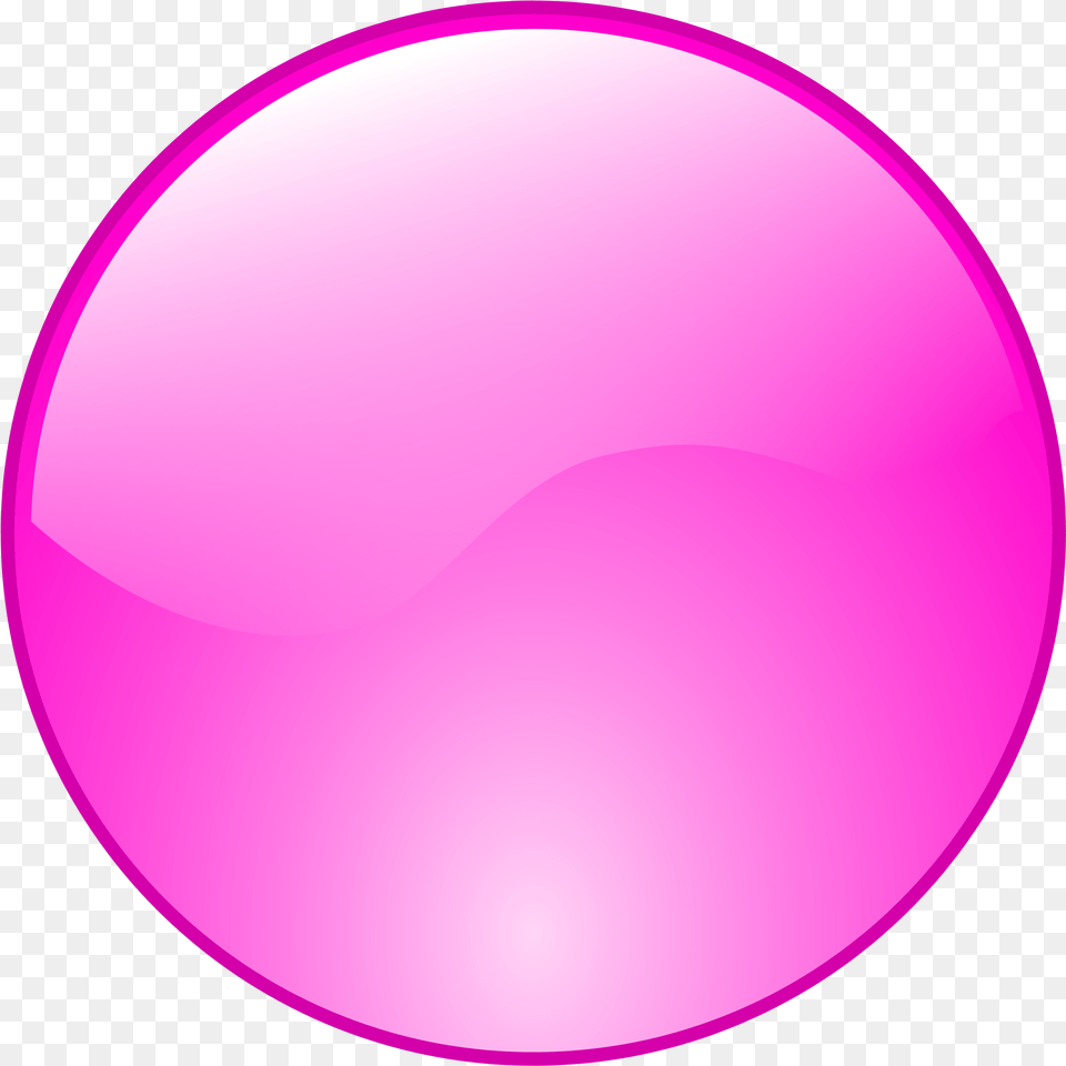 Transparent Glass Sphere Pink Button, Purple, Balloon, Astronomy, Moon Free Png Download