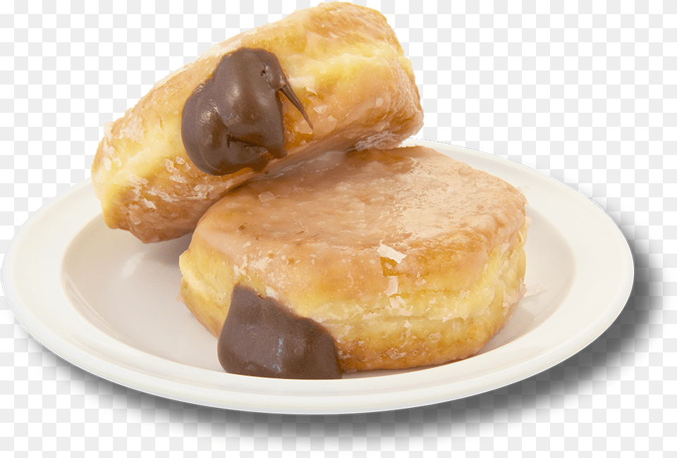 Transparent Glazed Donut, Dessert, Food, Pastry, Bread Png Image