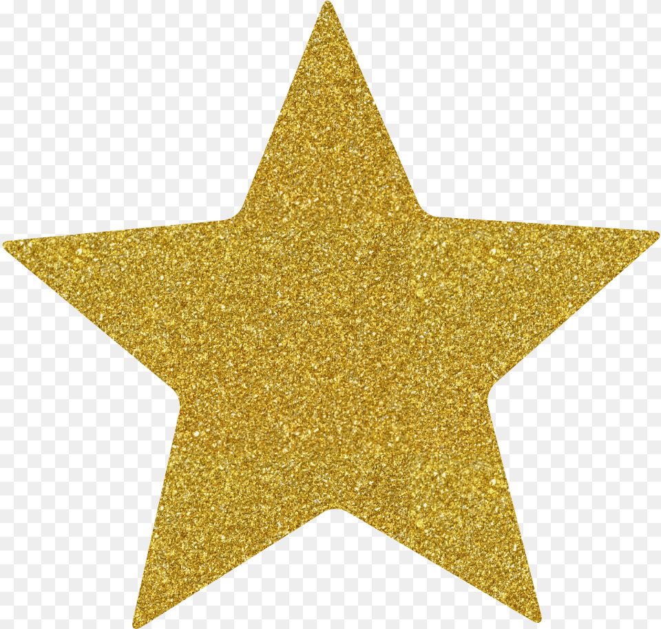 Glitter, Star Symbol, Symbol, Gold Free Transparent Png