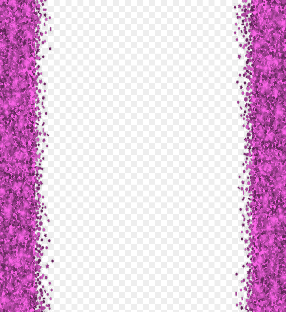 Glitter Border Purple Glitter Border Hd Free Transparent Png