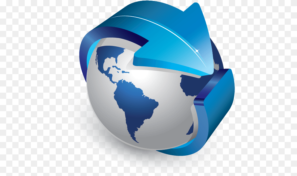 Transparent Globe Logo Globe With Arrow Logo, Clothing, Hardhat, Helmet, Dessert Free Png Download