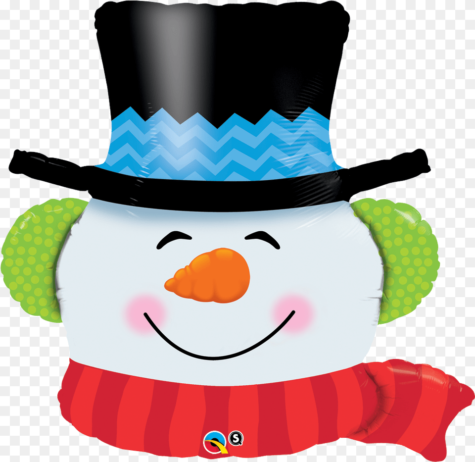 Globo Clipart Snowman Head, Winter, Outdoors, Nature, Person Free Transparent Png