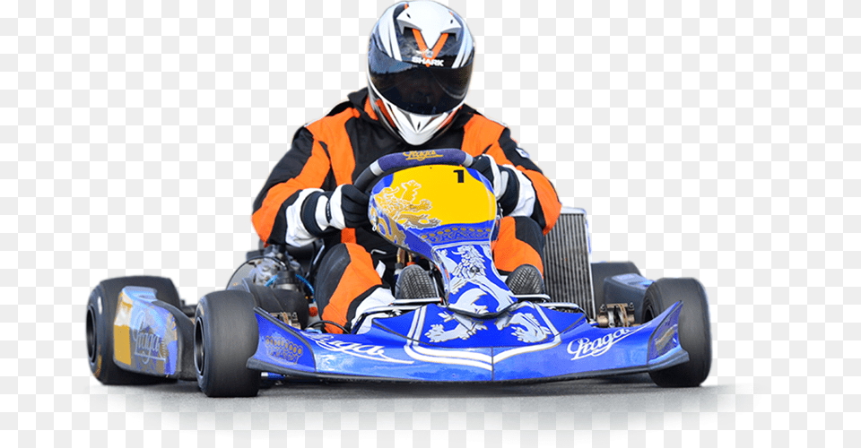 Transparent Go Kart Racing Clipart Kart Racing Go Kart, Vehicle, Transportation, Helmet, Adult Png