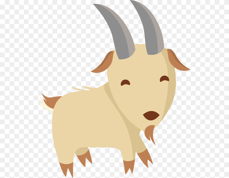 Transparent Goat Clipart Transparent Goat Cartoon, Person, Baby, Livestock, Mammal Png Image