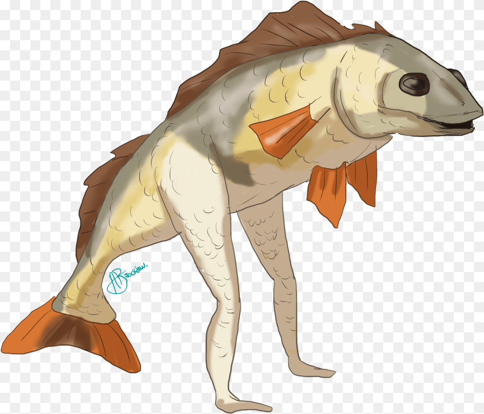 Goat Simulator Fish With Legs, Animal, Sea Life, Person Free Transparent Png