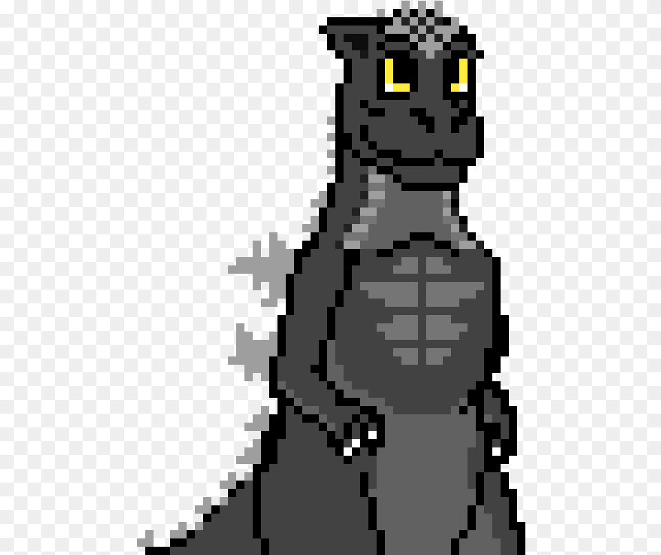 Transparent Godzilla Head Illustration, Qr Code, Animal Png Image