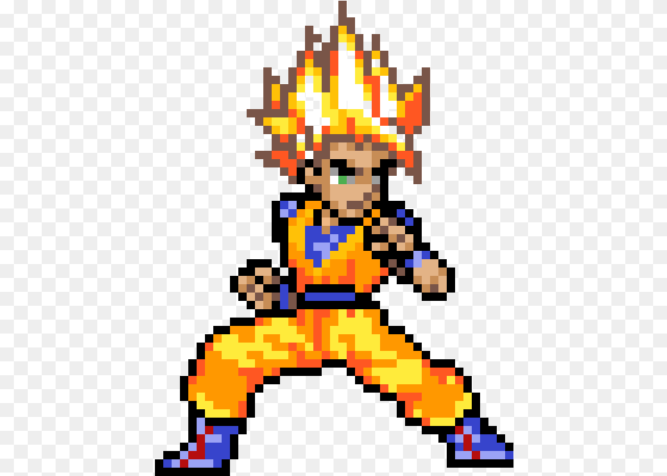 Goku Hd Goku Piskel Free Transparent Png