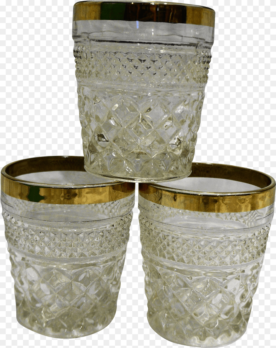 Transparent Gold Anchor Flowerpot, Glass, Jar, Tape, Bottle Free Png Download