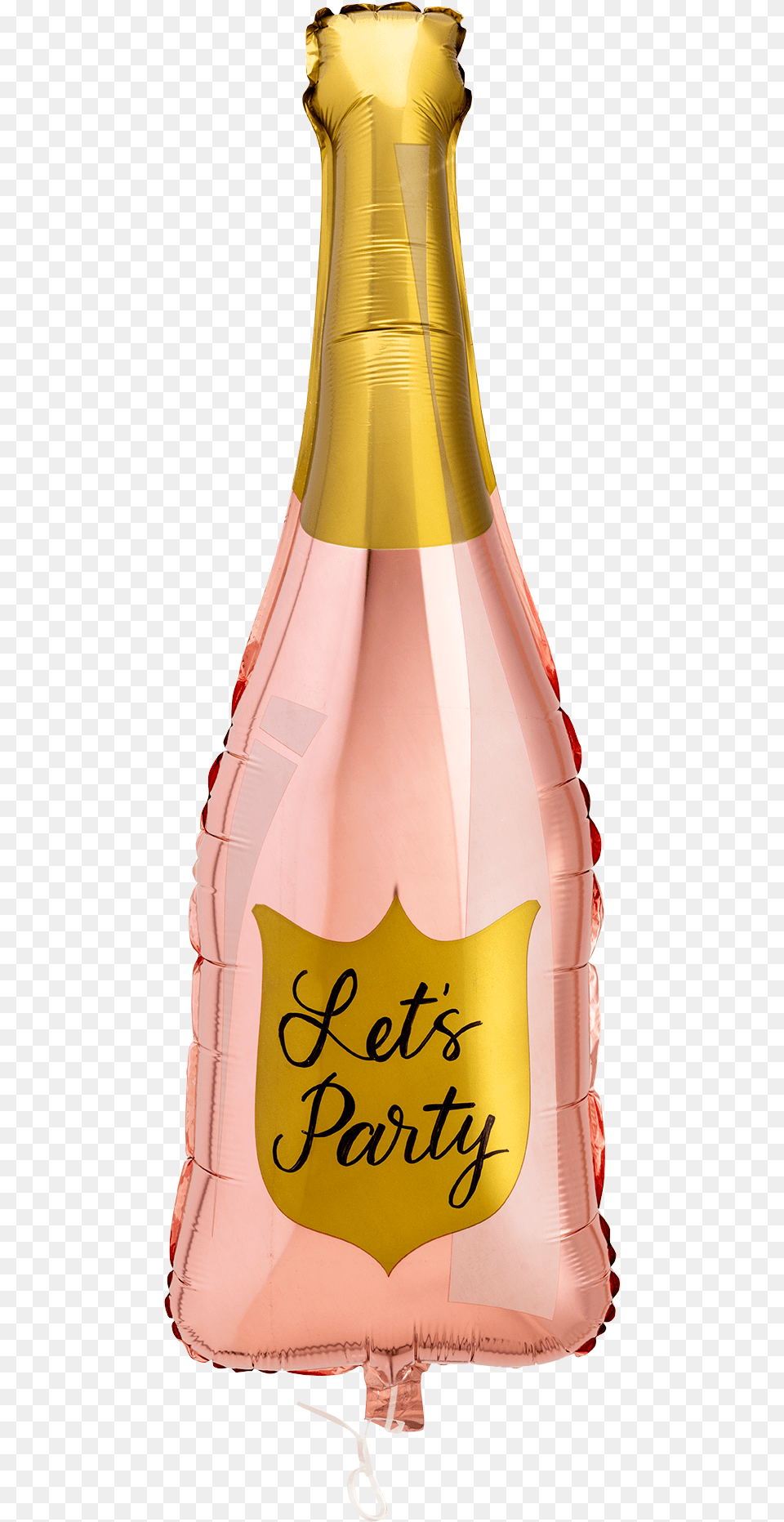 Gold Champagne Bottle 21st Birthday, Beverage, Alcohol Free Transparent Png