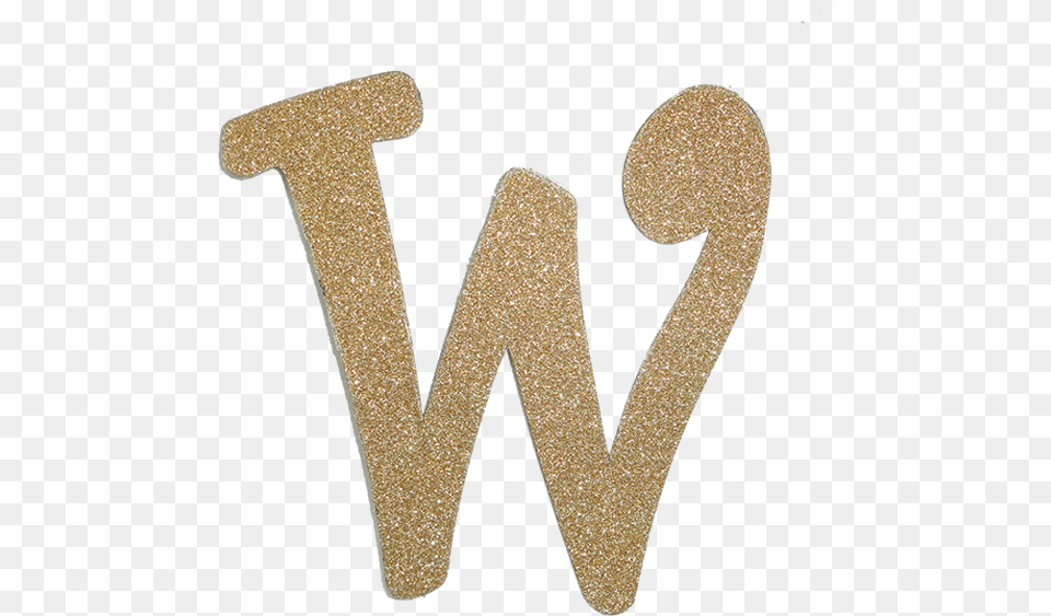 Transparent Gold Glitter Letters Illustration, Text Png Image