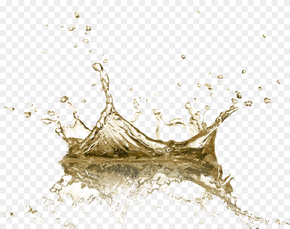 Transparent Gold Glow Water Splash Transparent, Droplet Free Png Download