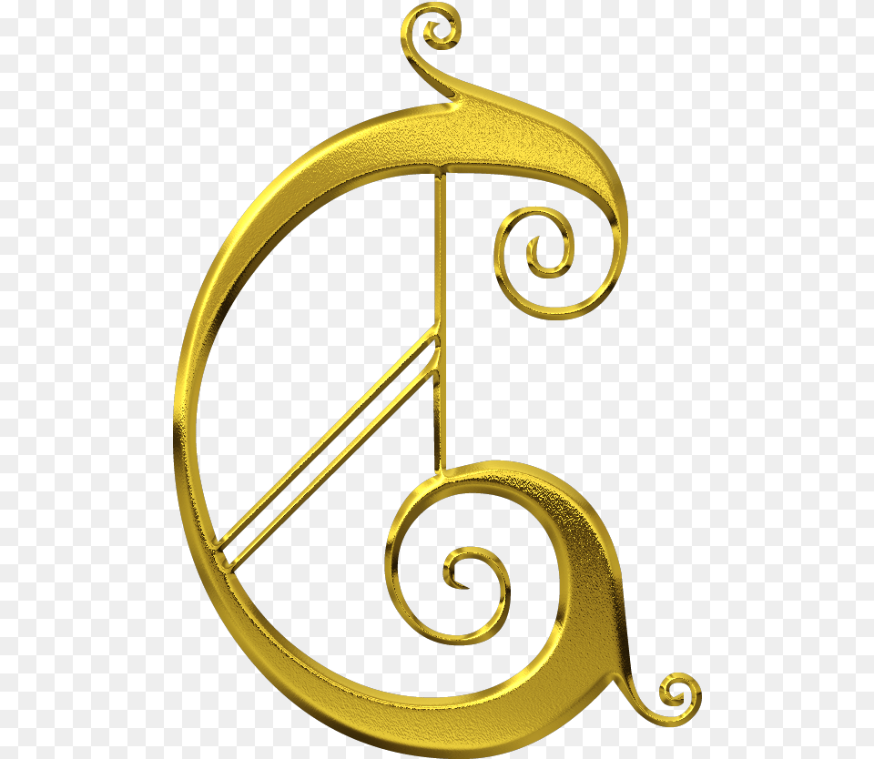 Gold Letter C Free Transparent Png