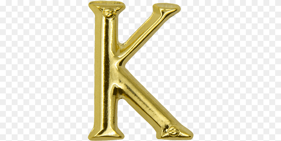 Transparent Gold Letter K, Cross, Symbol, Blade, Razor Png Image