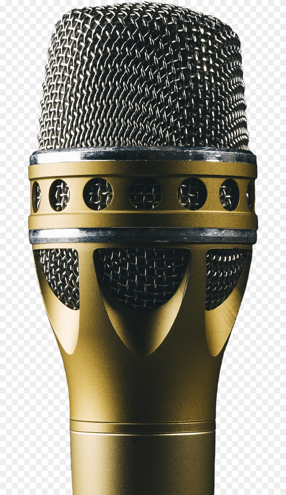 Transparent Gold Microphone Migraine, Electrical Device, Person Png Image