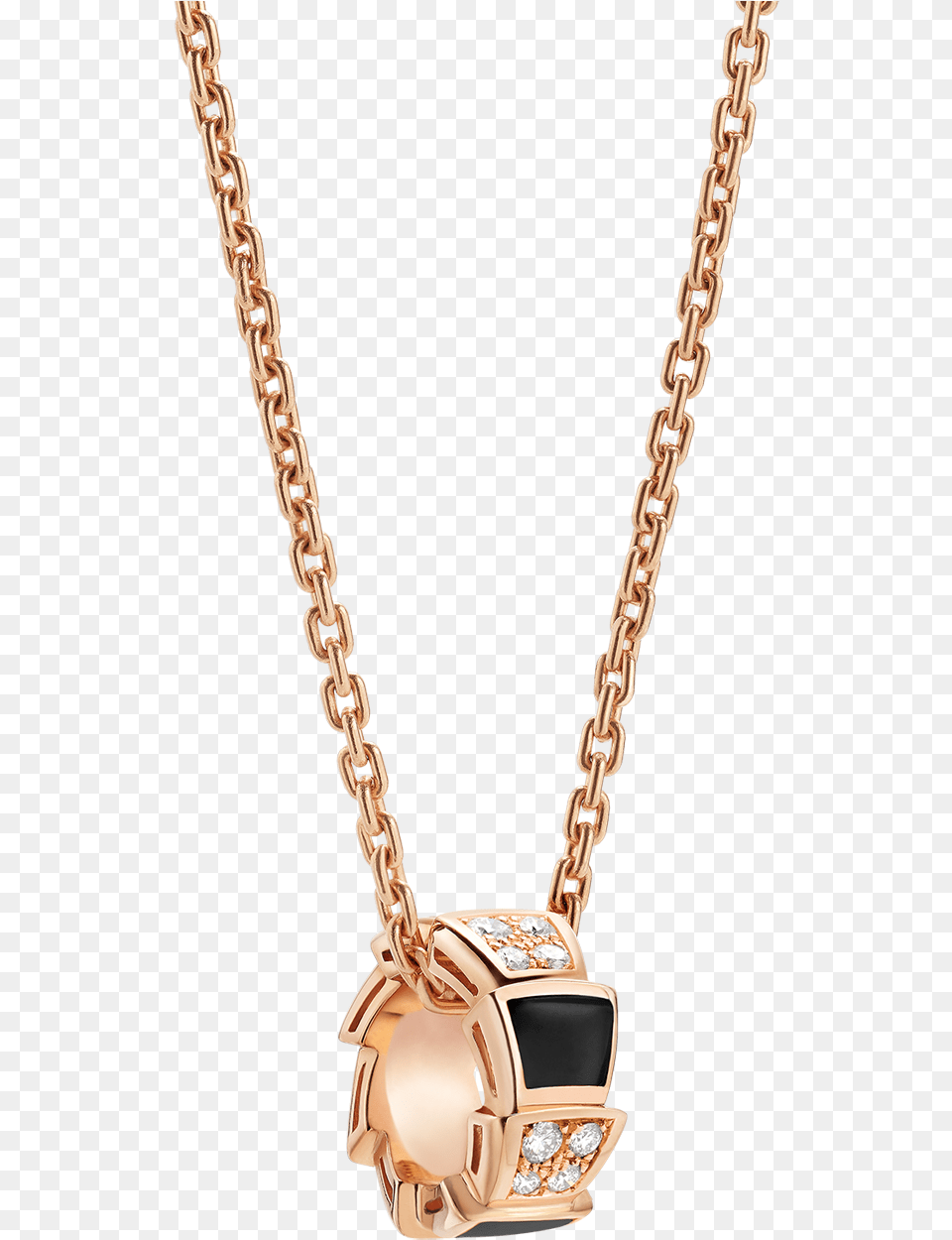 Transparent Gold Necklace Bulgari New Serpenti Necklace, Accessories, Jewelry, Diamond, Gemstone Free Png Download