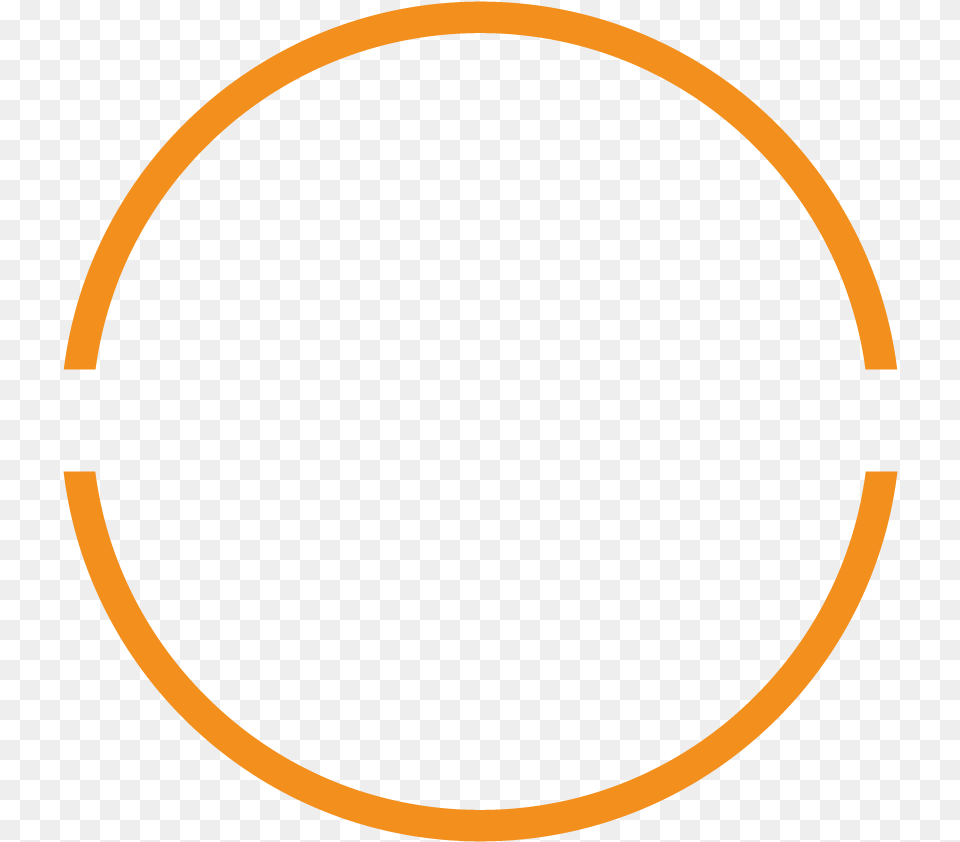 Transparent Gold Outline Circle, Oval Png