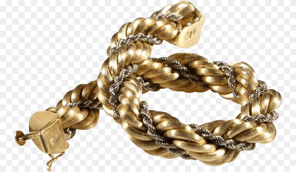 Transparent Gold Rope Bracelet, Accessories, Jewelry, Bronze, Appliance Png