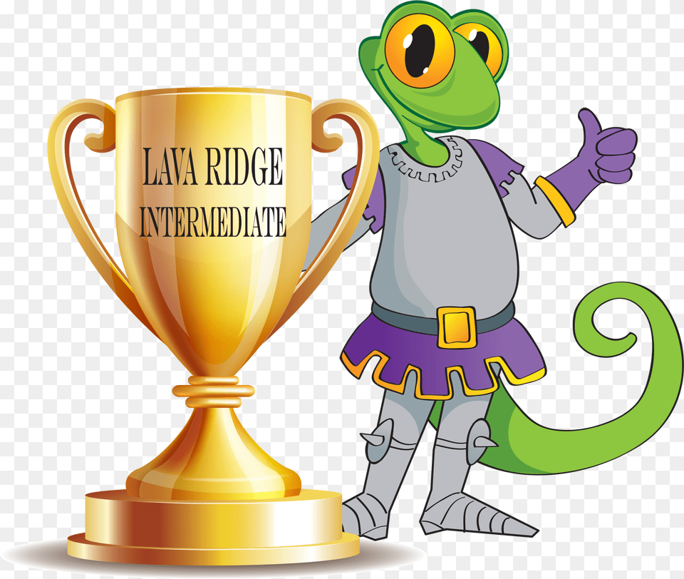 Transparent Gold Trophy Winner Cup Gold Silver Png Image