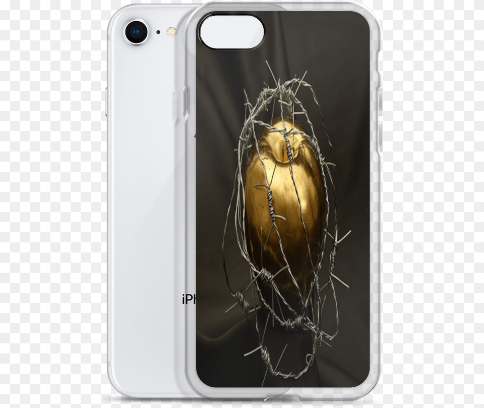 Transparent Golden Apple Iphone, Phone, Electronics, Sphere, Mobile Phone Png